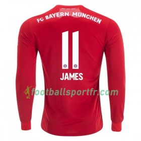 Tenue Bayern Munich James Rodriguez 11 Domicile 2019-2020 Maillot de Foot ML